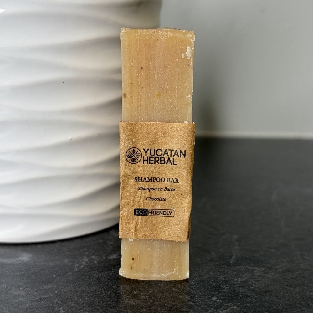 NEW Yucatan Herbal Chocolate Shampoo Bar Mayan Bee Honey